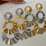Chunky fan earrings