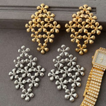 Chunky flower earrings