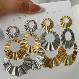 Chunky fan earrings