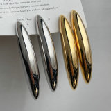 Chunky line metal earrings