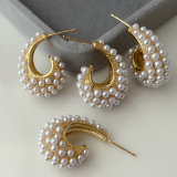 Pearl earrings