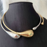 Chunky teardrop necklace