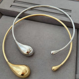 Chunky teardrop necklace