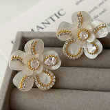 Flower earrings