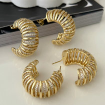 Pave zircon hoop