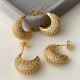 Pave zircon hoop