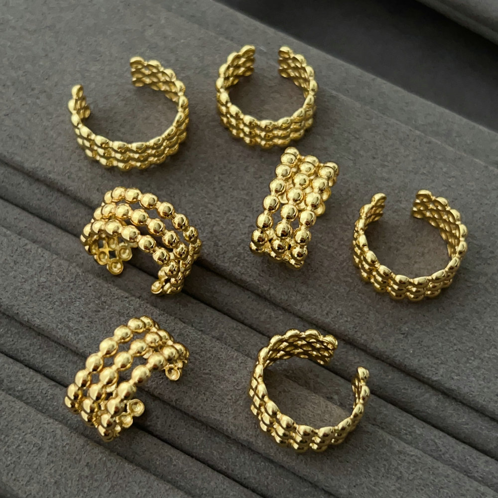 Bead ear cuff ( pairs )