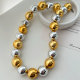 Big ball chunky ccb ball necklace