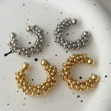 Bead chunky ear cuff ( pairs )