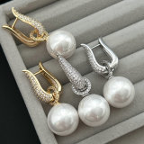 Pearl earrings