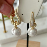 Pearl earrings