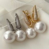 Pearl earrings