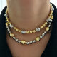 14mm ball chunky necklace