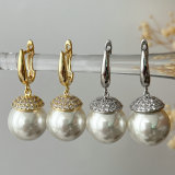 Pearl drop earrings
