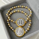 6mm ball san benito bracelet