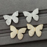 Pave Butterfly earrings