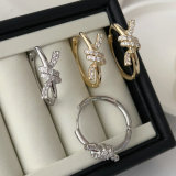 Pave knot hoop