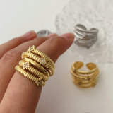 Star adjustable ring