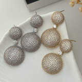 Plain ball earrings