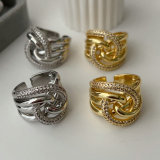 Chunky knot ring
