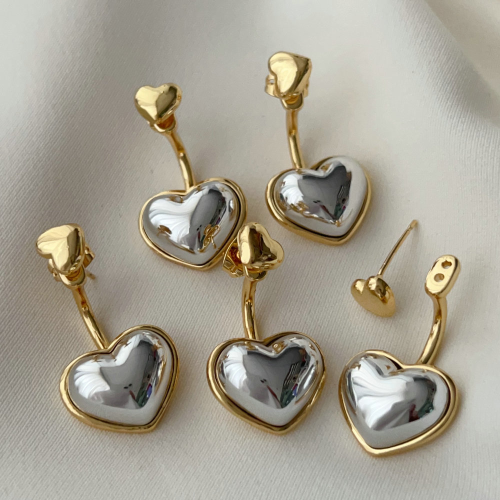 Heart earrings