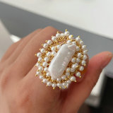 Handmade gemstone ring