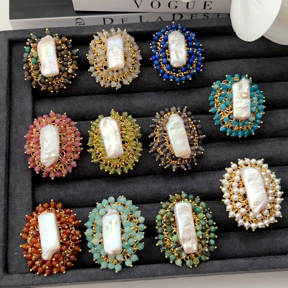 Handmade gemstone ring