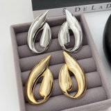 Chunky metal earrings