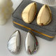 Chunky metal earrings