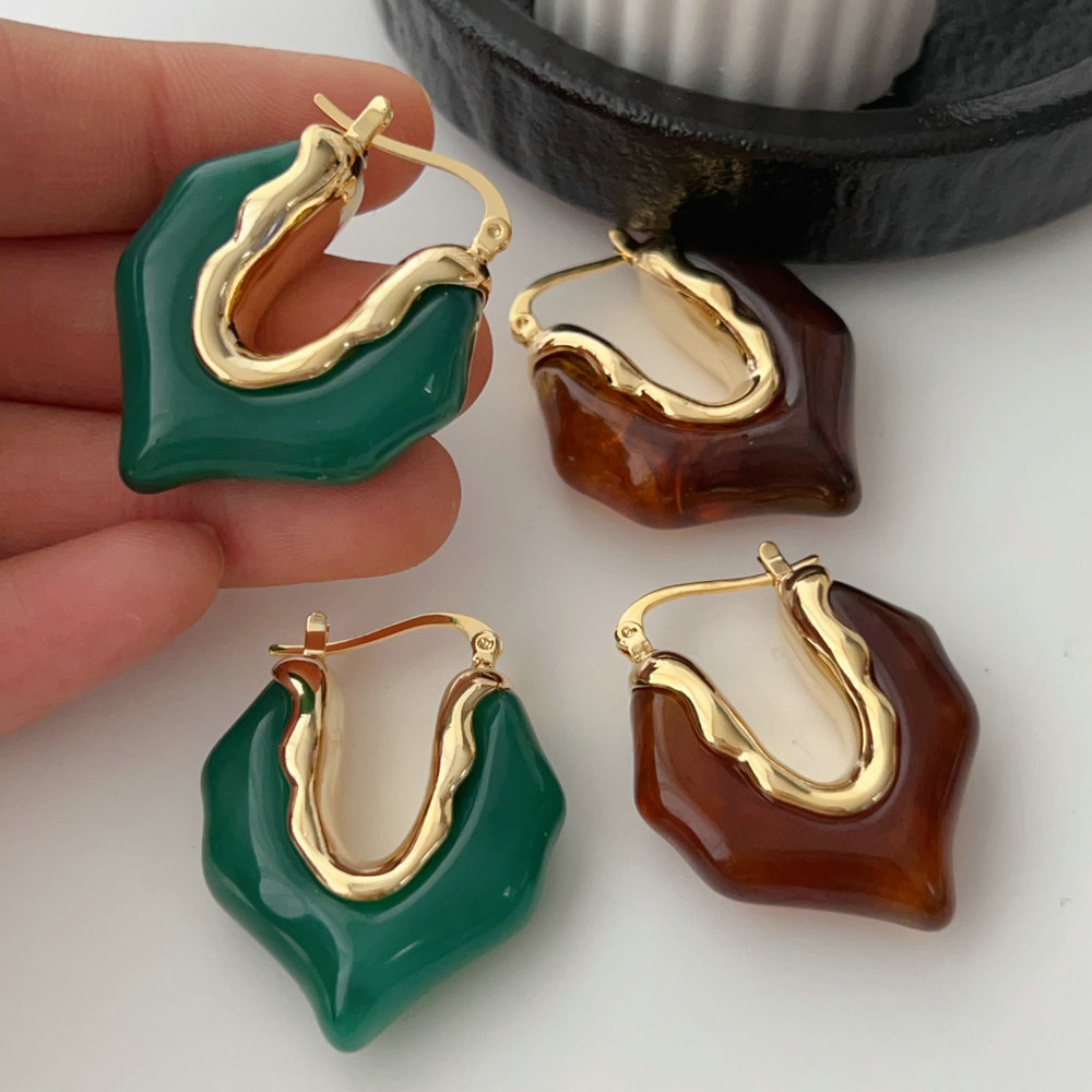 Acrylic earrings