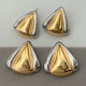 Triangle shaped earrings