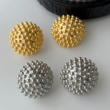 Chunky ball earrings