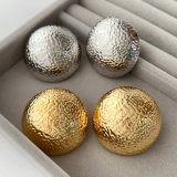 Chunky ball earrings