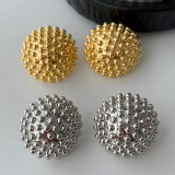 Chunky ball earrings