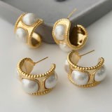 Pearl earrings