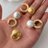 Ball drop earrings
