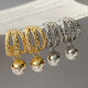 Pearl drop earrings