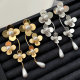 Chunky flower earrings