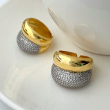 Chunky two color ring
