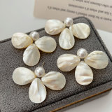 nature shell earrings