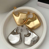 Metal speacil shape earrings