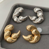 Metal basic earrings