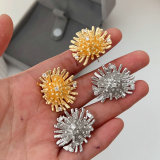 Flower earrings