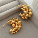 Beaded charm earrings