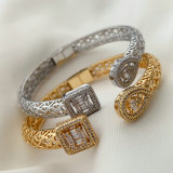 Pave fashion zircon bangle