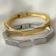 Fashion pave zircon cuff