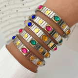 Colorful elastic bracelet