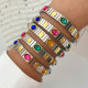 Colorful elastic bracelet