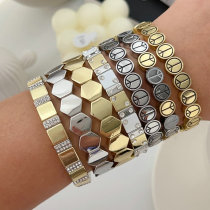 Trend peace elastic bracelet