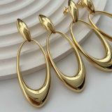 Fashion metal water drop earrings